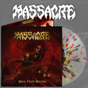 MASSACRE Back From Beyond LP SPLATTER [VINYL 12"]